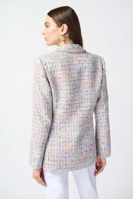 Multi-Colour Tweed Blazer Style 241927. Multi. 6