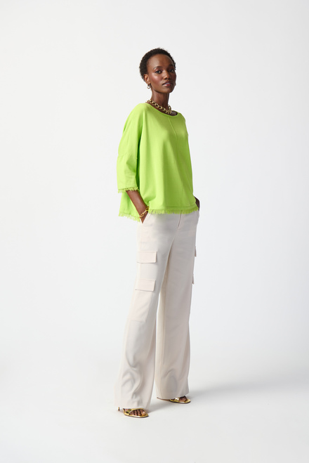 Frayed Edge Top Style 241933. Key Lime. 8