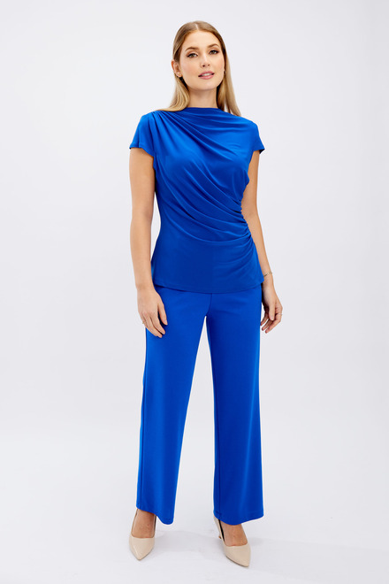 Gathered Front Top Style 246005. Royal. 6