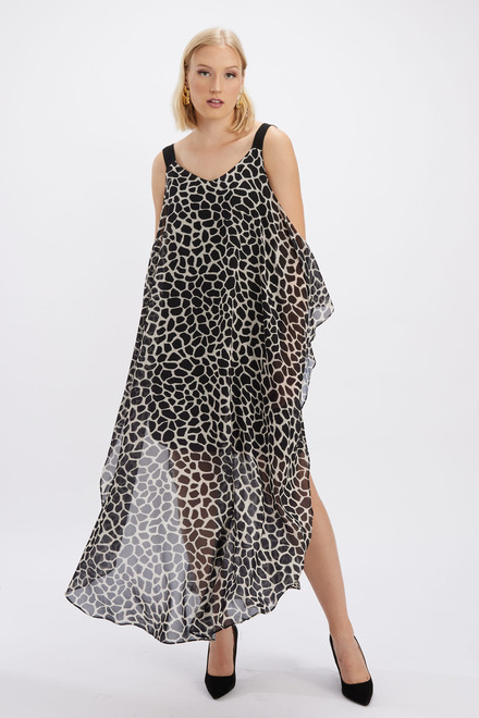 Giraffe Print Dress Style 246208U
