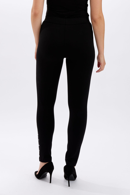 Studded Knit Pants Style 246250U. Black. 3