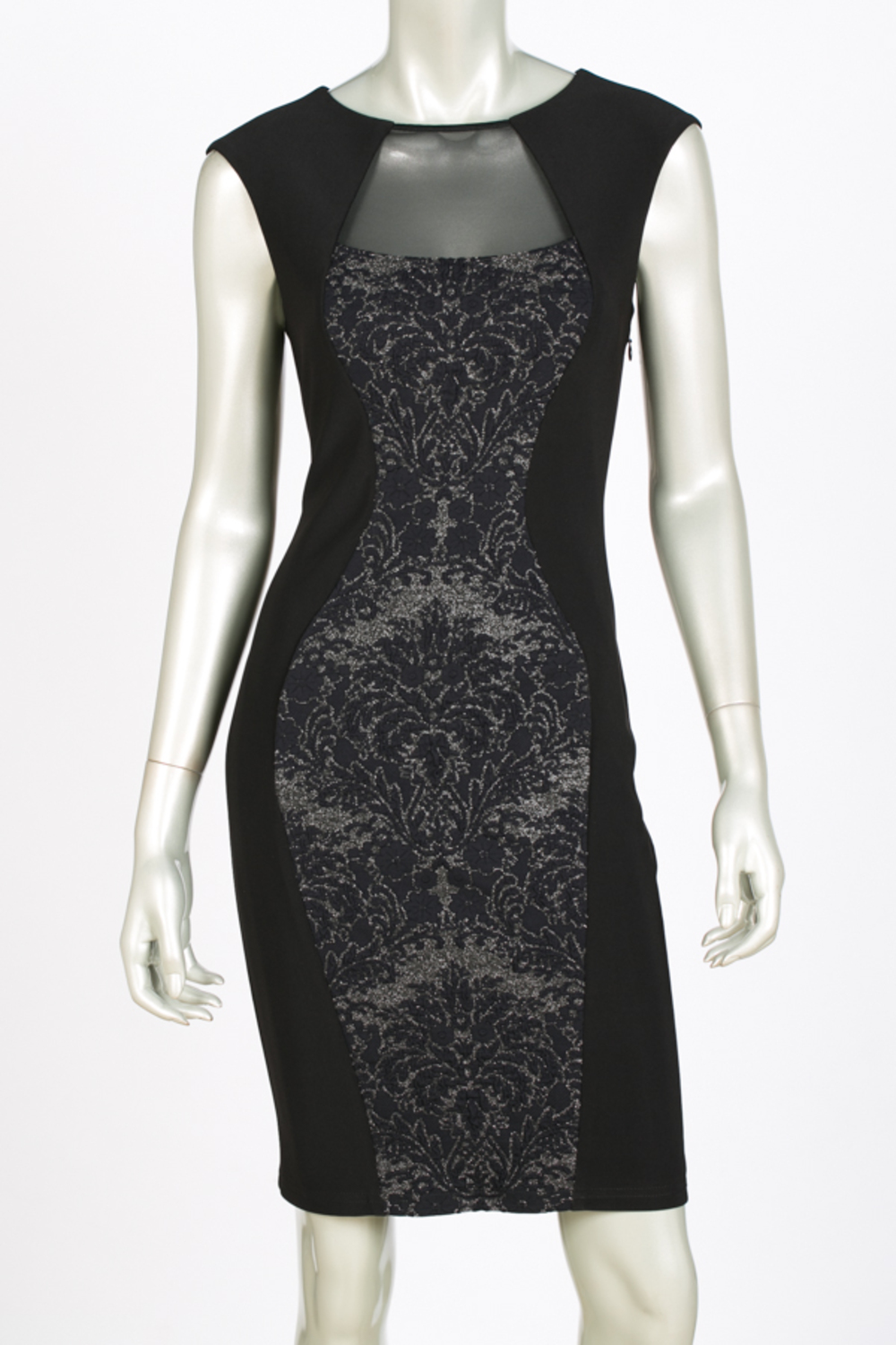Joseph Ribkoff dress style 144892. Black/black