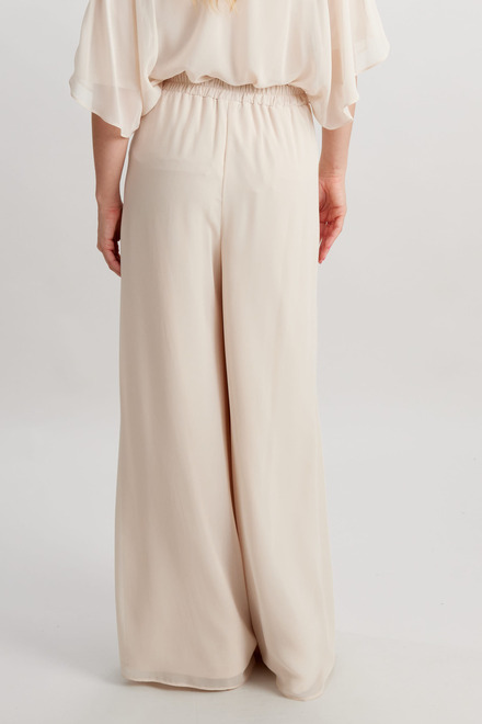 Wide leg pant Style 248027. Champagne. 2