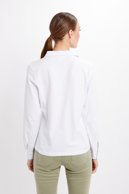 Minimalist Abstract Cutaway Shirt Style 24145-6609. As Sample. 2