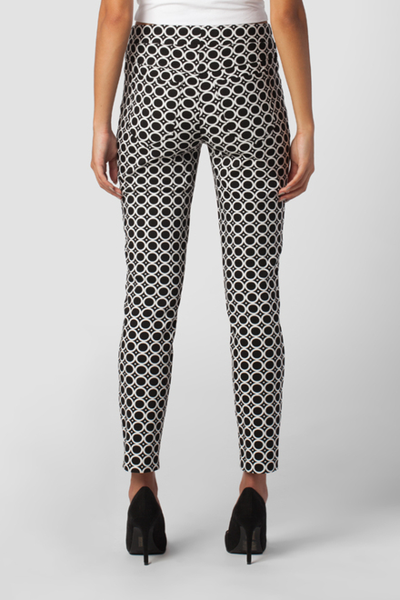 Joseph Ribkoff pantalon style 151862. Noir/blanc. 4