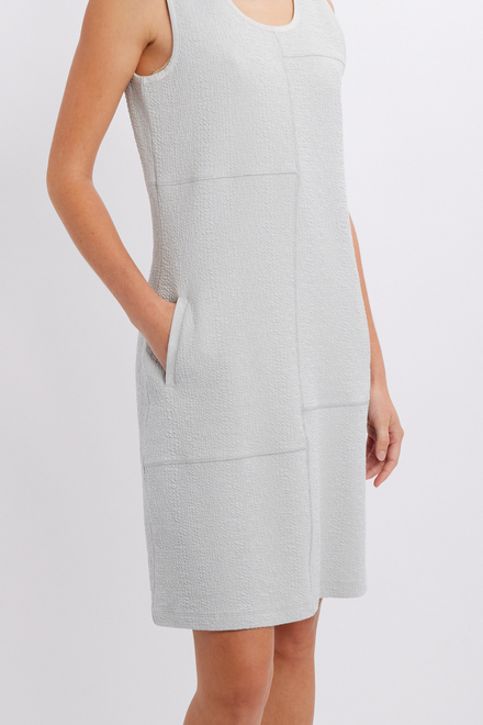 Minimalist Summer Pencil Dress Style 24193. Grey. 2