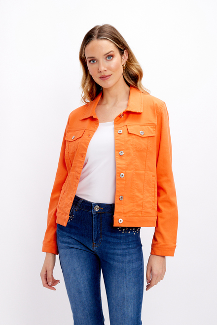 Casual Everyday Buttoned Jacket Style 24200