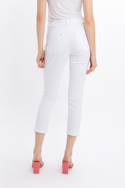 Dolcezza Woven Pants Style 24205. White. 2
