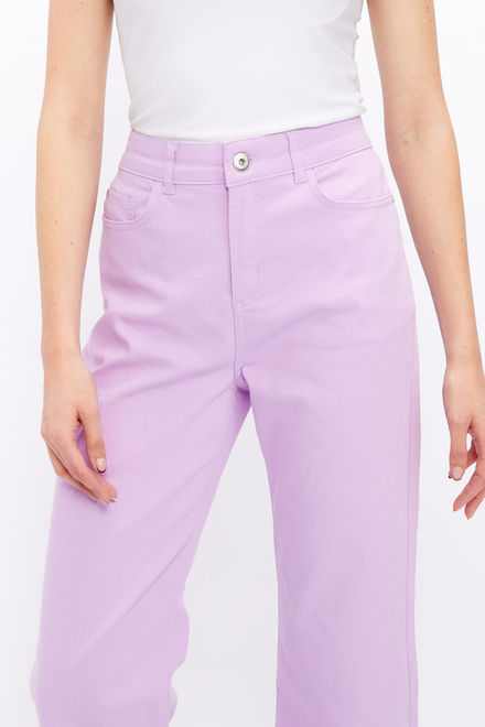 Dolcezza Woven Pants Style 24206. Lavender . 3