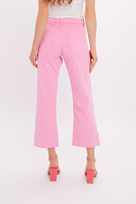 Mid Rise Flare Chinos Style 24207. Pink. 2
