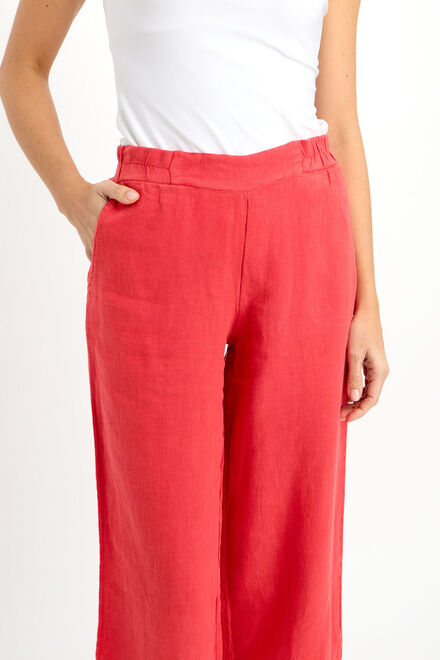 Dolcezza Woven Pant Style 24253. Coral. 3