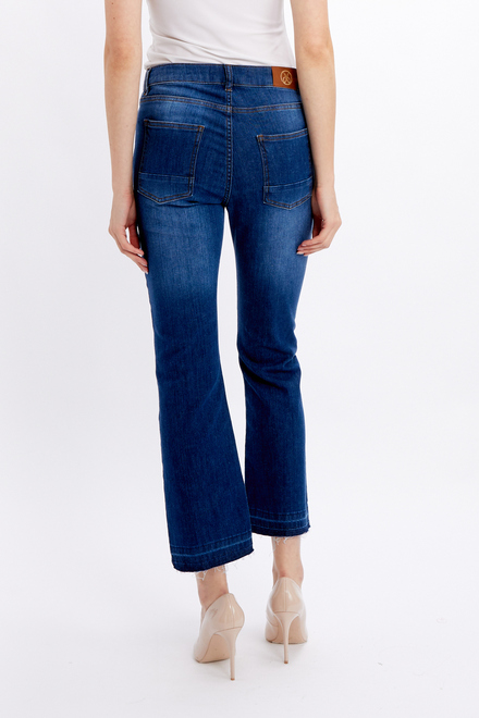 Bleached Mid-Rise Flare Jeans Style 24304. As Sample. 2