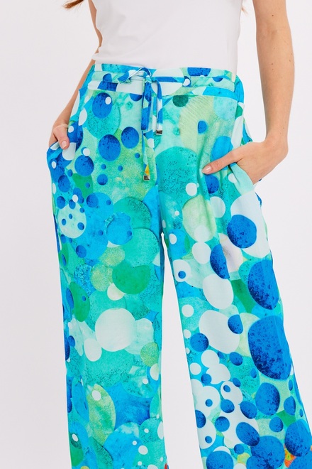 Abstract High-Rise Drawstring Trousers Style 24625-6609. As Sample. 3