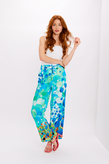 Abstract High-Rise Drawstring Trousers Style 24625-6609. As Sample. 5