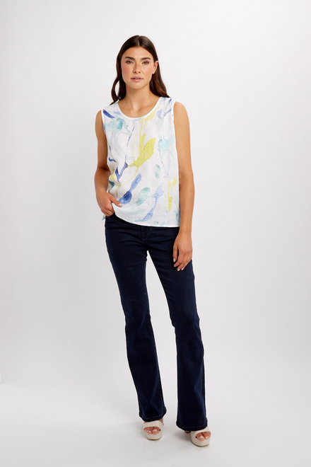 Casual Brush Stroke Tank Top Style 24635. As Sample. 4