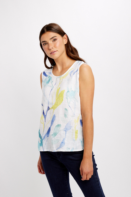 Casual Brush Stroke Tank Top Style 24635. As sample