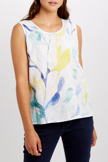 Casual Brush Stroke Tank Top Style 24635. As Sample. 3