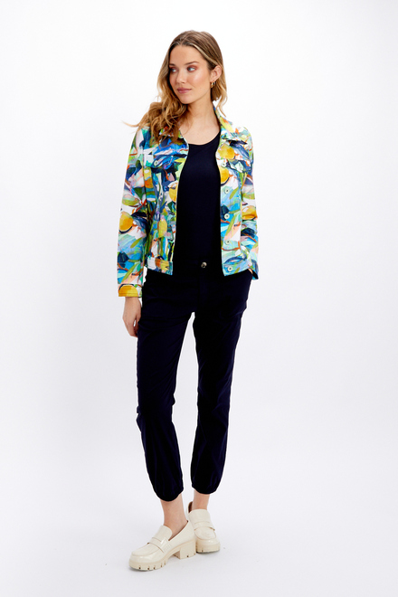 Everyday Casual Printed Jacket Style 24647. As Sample. 4