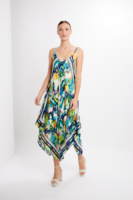 Pleated Summer Midi Dress Style 24651. As Sample. 3