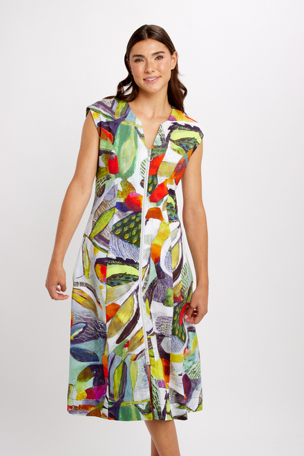 Abstract Pleated Midi Dress Style 24697. As Sample. 3