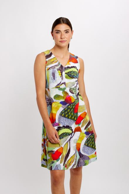 Sleeveless Abstract Mini Dress Style 24698. As Sample. 3