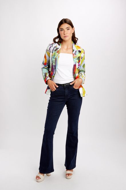 Edgy Abstract Blazer Style 24700. As Sample. 3