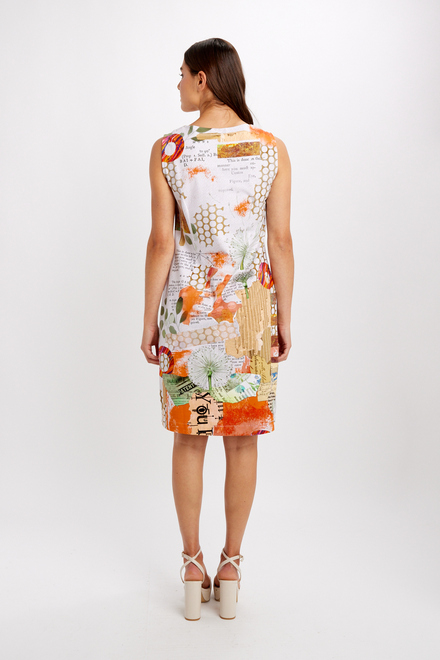 Sleeveless Abstract Mini Dress Style 24714. As Sample. 2