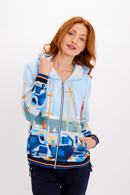 Abstract Hoodie Style 24794