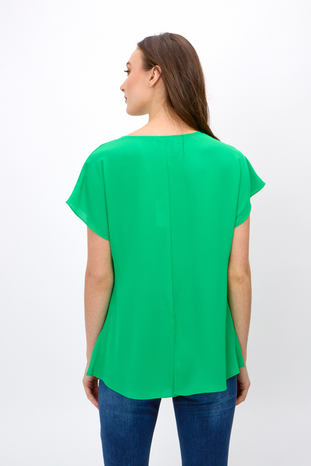 Cowl Neck Top Style 242027. Island Green. 2