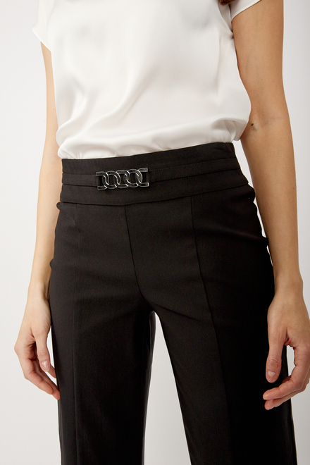 Hardware Detail Pants Style 242035. Black. 5