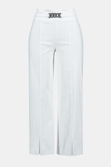 Hardware Detail Pants Style 242035. White. 5