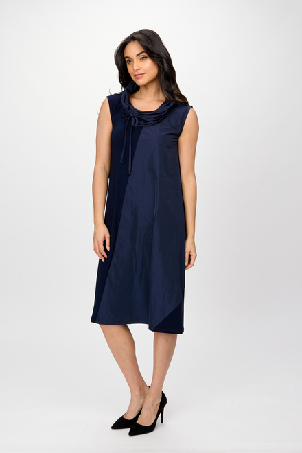 Shawl Collar Dress Style 242067