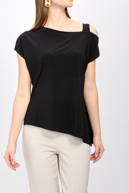 Cut-Out Detail Top Style 242084. Black. 3
