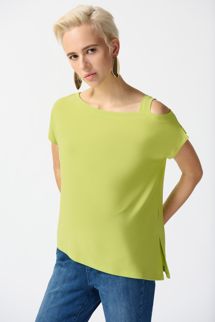 Cut-Out Detail Top Style 242084. Key lime