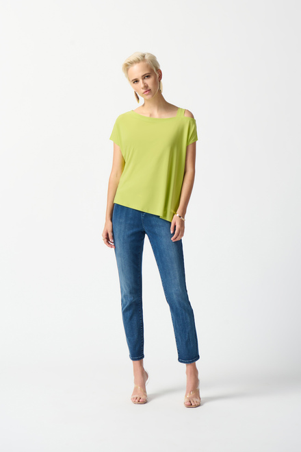 Cut-Out Detail Top Style 242084. Key Lime. 4