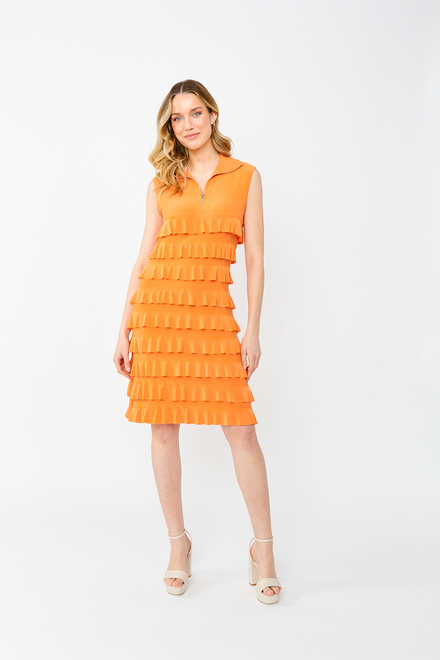 Tiered Ruffle Dress Style 242116. Mandarin