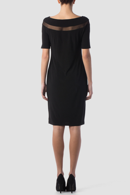 Joseph Ribkoff dress style 151164. Black/black. 2