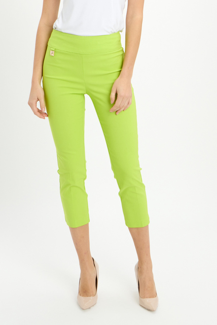 Ankle-Length Pants Style 201536. Key Lime. 2