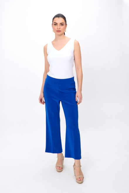 Flared Ankle Pant Style 6281241019. Royal. 5