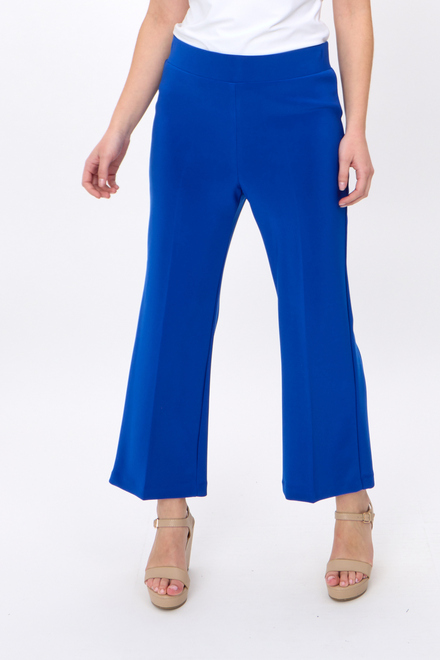 Flared Ankle Pant Style 6281241019. Royal. 2