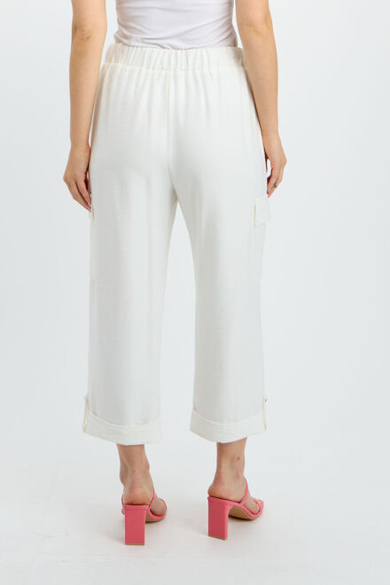 Casual Straight-Fit Trousers Style 241190. Offwhite. 2