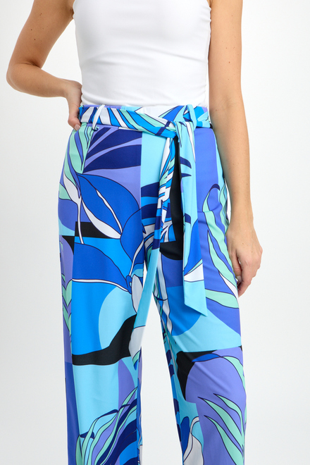 Pantalon &agrave; motif 241217. Blue/purple. 3