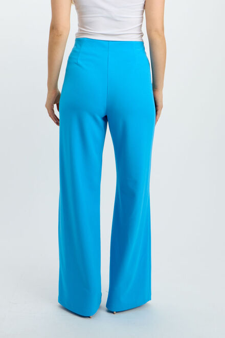 Wide-leg pant Style 241277. Turquoise. 4