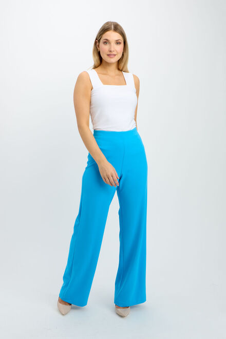 Wide-leg pant Style 241277. Turquoise. 7