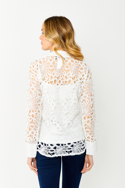 Lace top Style 241318. White. 2