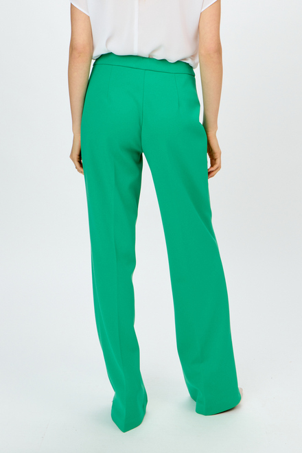 Pantalon large, plis marqu&eacute;s mod&egrave;le 233787S24. Noble Green. 2