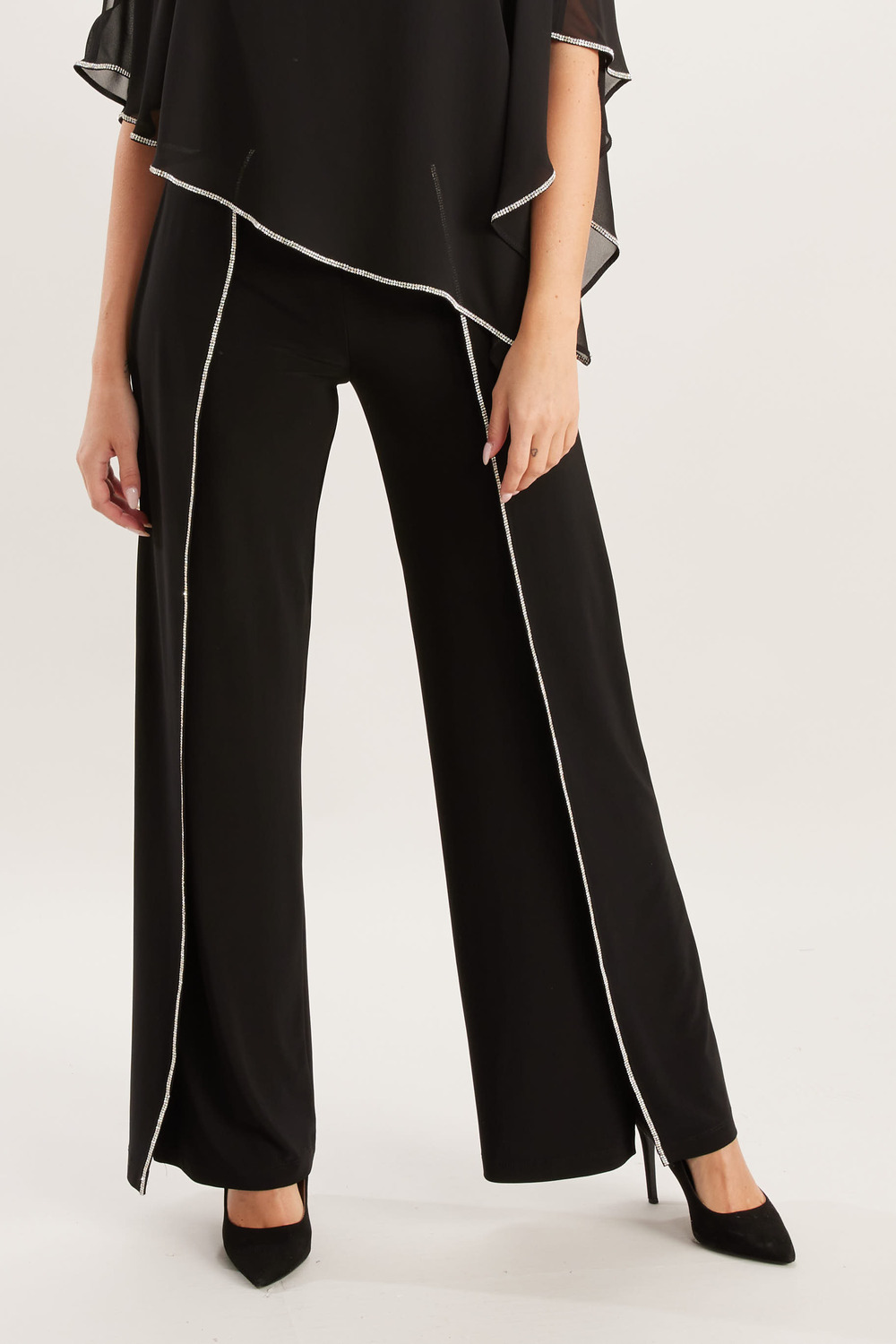 Sequin pant style 218004. Black