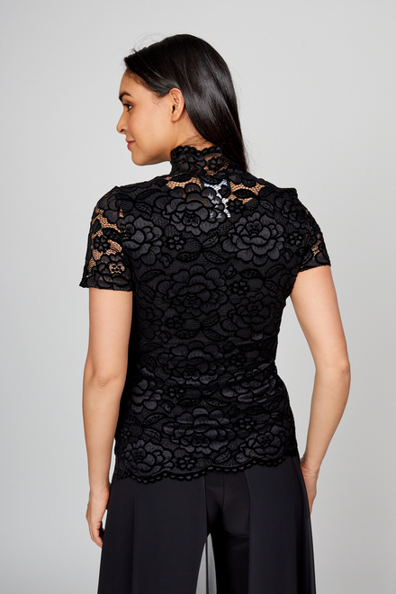 Lace Top style 219180. Black. 2
