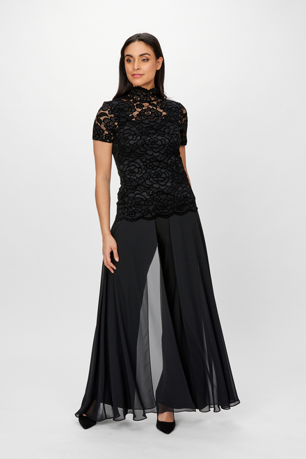 Lace Top style 219180. Black. 4