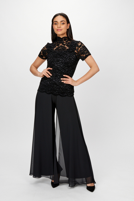 Lace Top style 219180. Black. 5